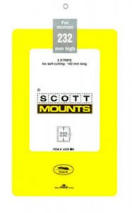 Scott/Prinz Souvenir Sheets & Small Panes Stamp Mount Size: 182x232 #1039 Clear