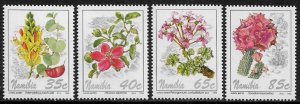 Namibia #762-5 Mint Never Hinged Set - Flowers