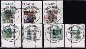 Germany 2001, Sc.#1845 and more used stamps. Historic Sites. cv.$36