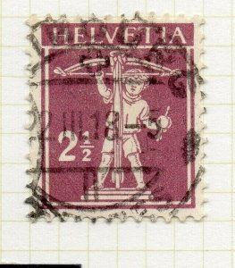 Switzerland Helvetia 1917-18 Early Issue Fine Used 2.5c. NW-167889