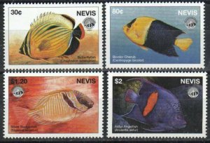 Nevis Stamp 1088-1091  - Fish, International Year of the Ocean