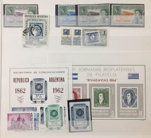 World Stamp on Stamp M&U Collection (Apx 350) GM2278