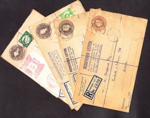 Great Britain 1948 – 1967 Registered Letter Lot