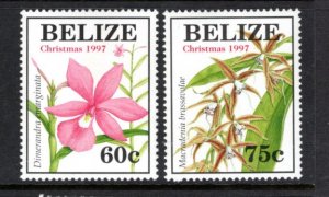 BELIZE 1088-9 MNH VF Flowers