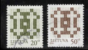 LITHUANIA LIETUVA Scott 582-583 Used