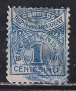 Uruguay Q25 Parcel Post Stamp 1927