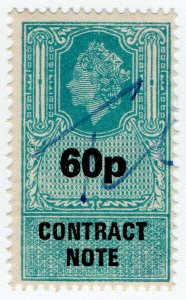 (I.B) Elizabeth II Revenue : Contract Note 60p