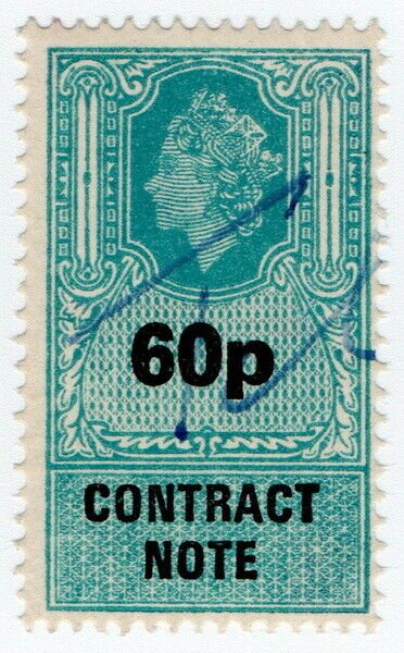 (I.B) Elizabeth II Revenue : Contract Note 60p