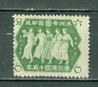 MANCHUKUO 1942 #147 MINT NO THINS
