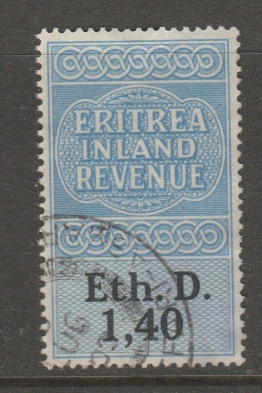 UK Italy Eritrea Ethiopia Africa fiscal revenue Stamp 5-4-21-