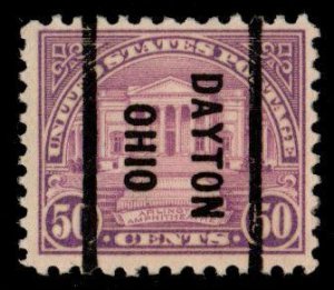 United States #701 used precancel