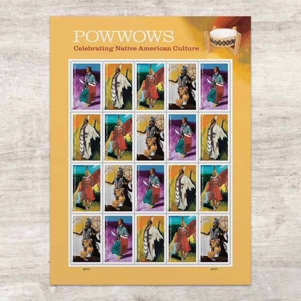 Postage stamps of USA 2025 MNH** - Native Americans. Sheet.