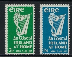 Ireland 147-48 MLH 1953 set (fe1390)