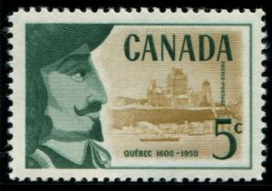 379 Canada 5c Champlain, MNH