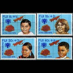 FIJI 1979 - Scott# B7-10 Children Year Set of 4 NH