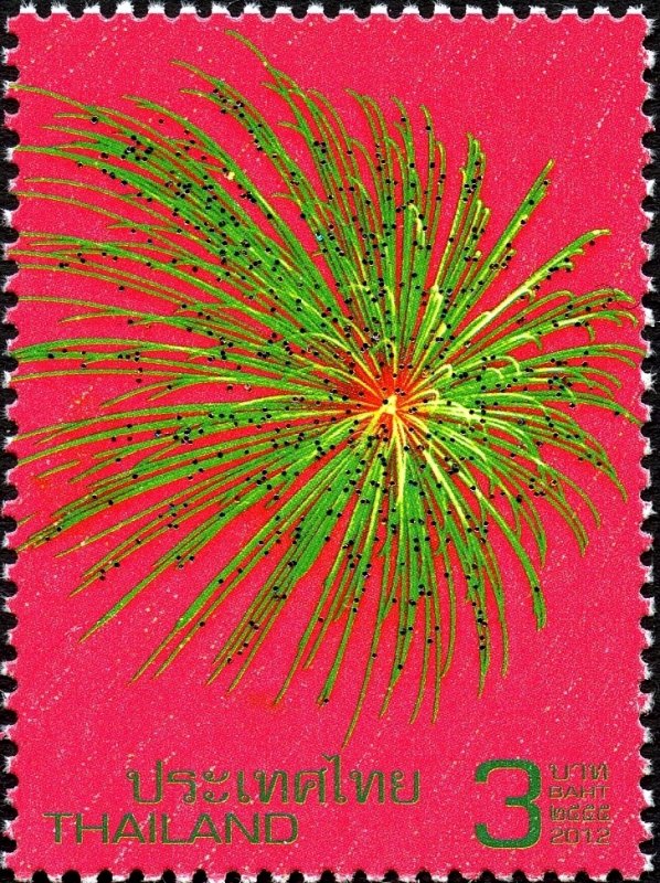 2012 - Thailand - New Year 2013 - Fireworks
