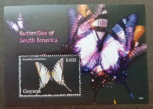 Guyana Butterflies Of South America 2006 Insect (ms) MNH