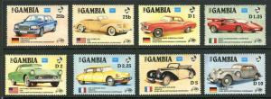 Gambia Scott 620-27 MNH!