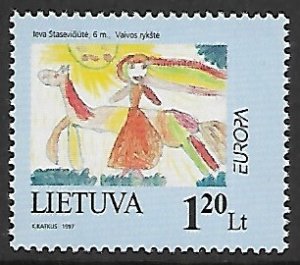 Lithuania # 568 - Rainbow Tale - MNH.....{KGr}