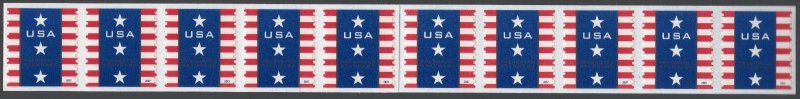 Scott #4158 Patriotic Banner Coil of 25 Stamps - MNH