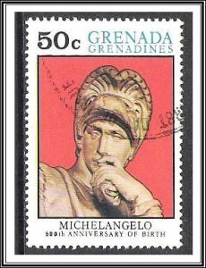 Grenada Grenadines #71 Michelangelo Works FD Used