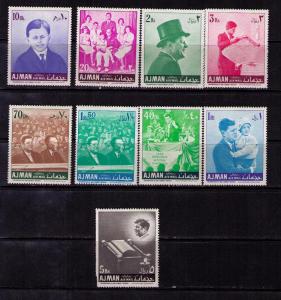 AJMAN Mi# 141 -149 MNH FVF Set6 President John F Kennedy