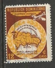 Dominican Republic C77 VFU MAP A1242-1