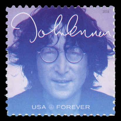 USA 5315 Mint (NH) John Lennon (Blue)