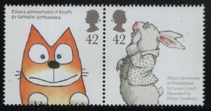 Great Britain 2006 MNH Sc 2339a 42p Comic Adventures of Boots, Alice's Advent...