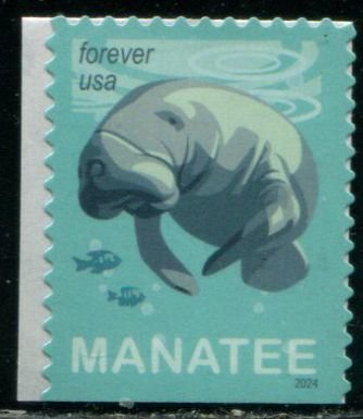 5851 US (68c) Save Manatees SA, MNH bklt sgl