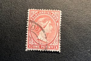Stamps Falkland Islands Scott #11 used