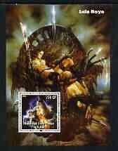 CONGO KINSHASA - 2003 -Fantasy Paint, Luis Rogo-Perf Min Sheet-MNH-Private Issue