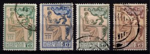 Greece 1935 Anti-tuberculosis Fund with country incr., Set [Used]
