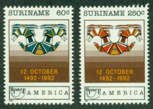 Surinam #932-933  Mint NH  Scott $7.50