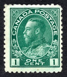 Canada 1911 1¢ George V  Stamp #104 MNH CV $60