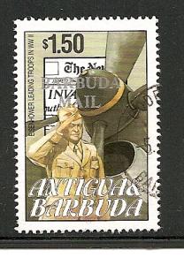 Barbuda stamp used scott # 652