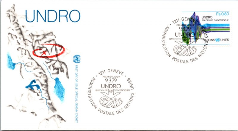 United Nations Geneva, Worldwide First Day Cover