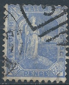 New South Wales 1890 - 2½d Australia - SG281 used