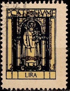 Fiume.; 1924: Sc. # 204 Used Single Stamp​