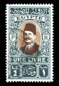 EGYPT SC #149  Used Top Value 