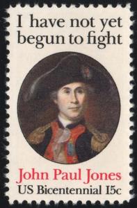 SC#1789A 15¢ John Paul Jones Single: Perf 11 (1979) MNH