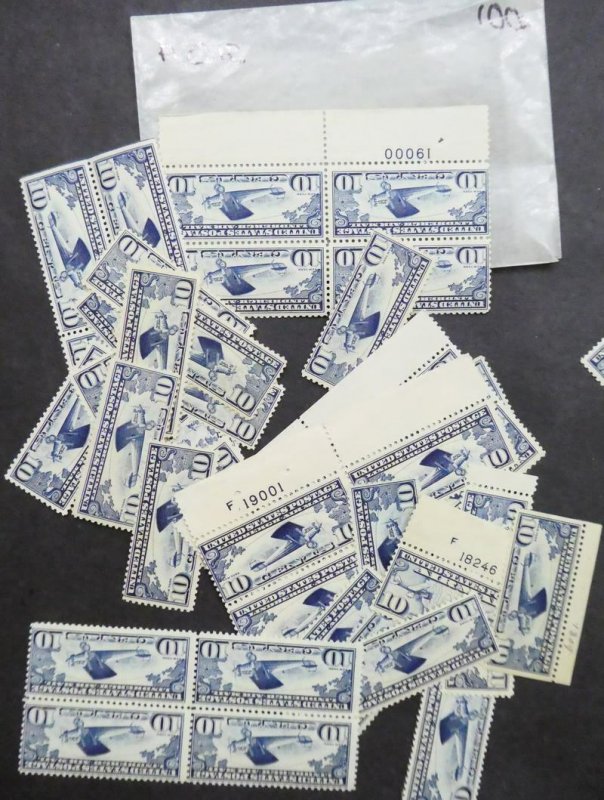 EDW1949SELL : USA 1927 Scott #C10. 100 copies. All Very Fine, Mint NH. Cat $1300