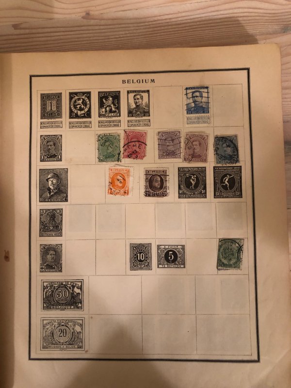 Modern Stamp Album Circa 1921
