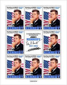 2023/05 - DJIBOUTI - JOHN F KENNEDY          8V  complet set    MNH **