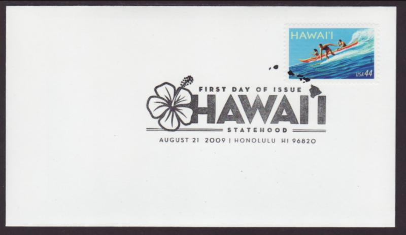 US 4415 Hawaii 4009 Pictorial Uncachted U/A FDC