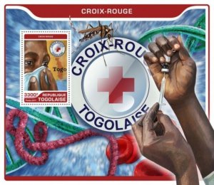 Togo - 2017 Red Cross of Togo - Stamp Souvenir Sheet - TG17216b
