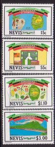 Nevis 379 - 382 MNH