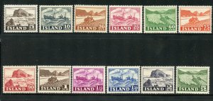 Iceland # 257-68, Mint Never Hinge.