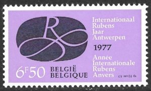 BELGIUM 1977 Peter Paul Rubens Issue Sc 966 MNH