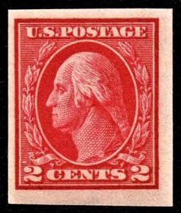 US 409 MNH VF 2 Cent Washington Imperforate